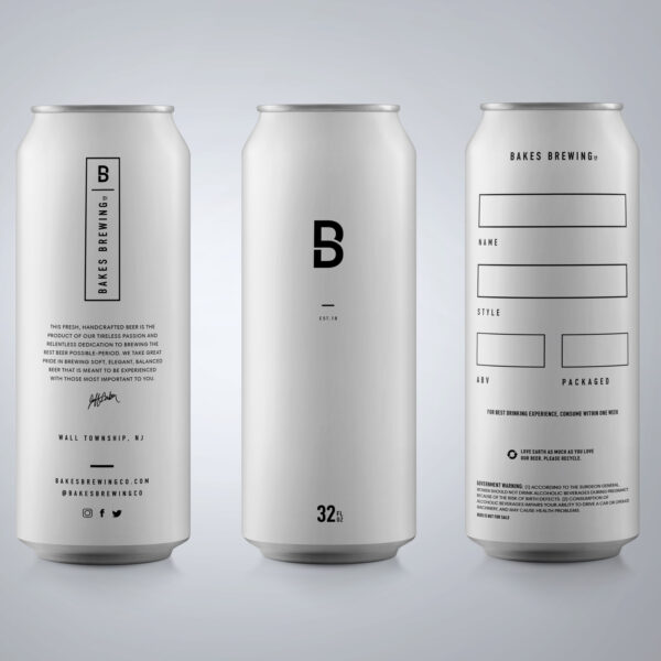 Bakes Brewing Crowler Worx & Co Global Branding Company