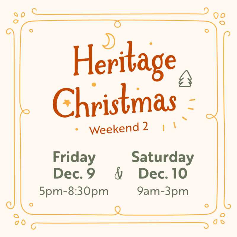 Heritage Christmas second weekend